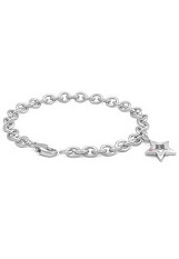admirable teensy-weensy sapphire star charm baby bracelet